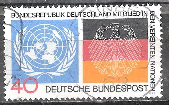 Admisión de la República Federal de Alemania de la ONU.