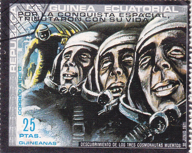 AERONAUTICA-DESCUBRIMIENTO DE LOS TRES ASTRONAUTAS MUERTOS