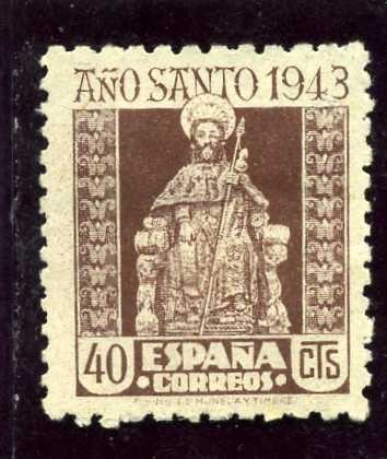 Año Santo Compostelano. El Apostol