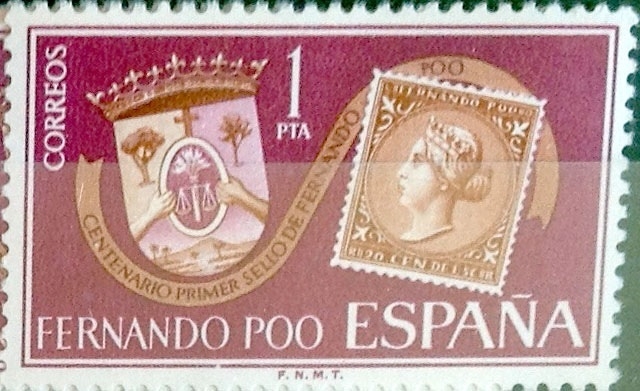 Intercambio 0,25 usd 1 pta. 1968