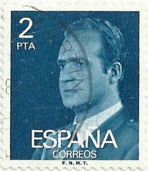 (223) SERIE BÁSICA JUAN CARLOS I. Ia SERIE, VALOR FACIAL 2 Pts. EDIFIL 2345