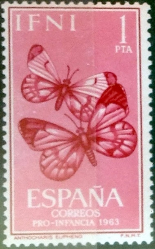 Intercambio 0,30 usd 1 pta. 1963