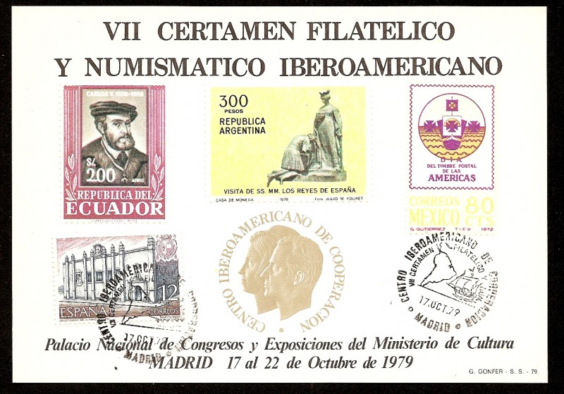 VII Certamen filatelico y numismatico Iberoamericano