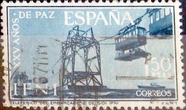 Intercambio fd3a 0,25 usd 1,50 ptas. 1965