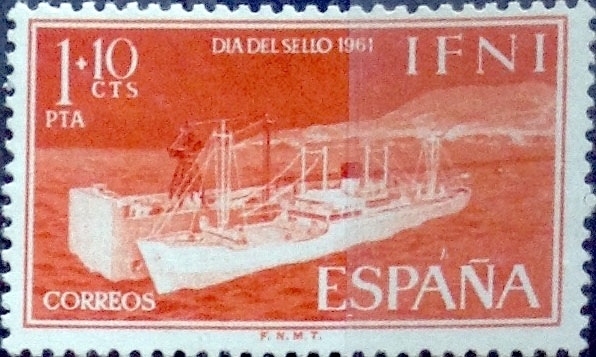 Intercambio cr2f 0,25 usd 1 + 0,10 ptas. 1961