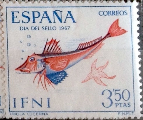 Intercambio fd3a 0,35 usd 3,50 ptas. 1967