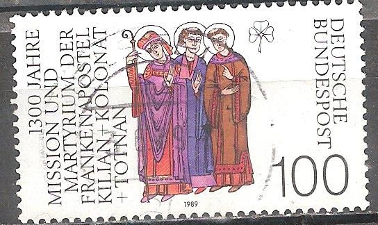 1300 año de misión y el martirio de los francos Apóstol Kilian + + Kolonat Totnan.