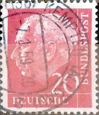 Intercambio 0,20 usd 20 pf. 1954