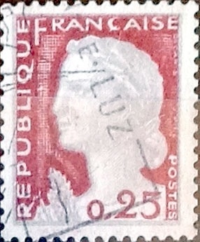 Intercambio 0,20 usd 0,25 fr. 1960