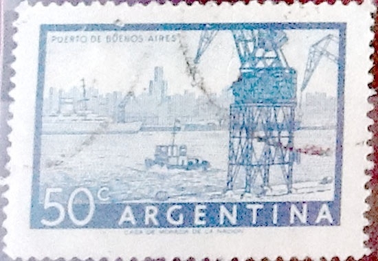 Intercambio 0,20 usd  50 cents. 1956