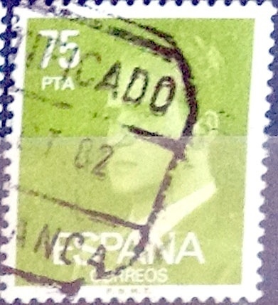 Intercambio 0,30 usd 75,00 ptas. 1982