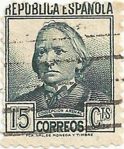 PERSONAJES. CONCEPCIÓN ARENAL, DENTICIÓN 11½. EDIFIL 683