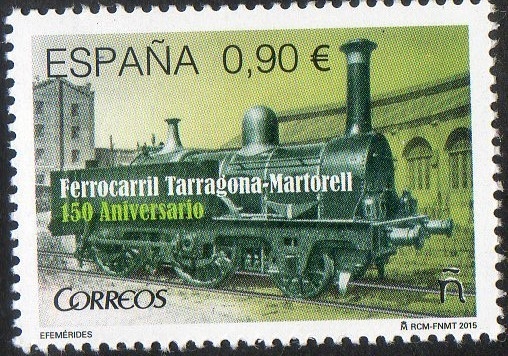 5000- 150º Aniversario del Ferrocarril Tarragona-Martorell.