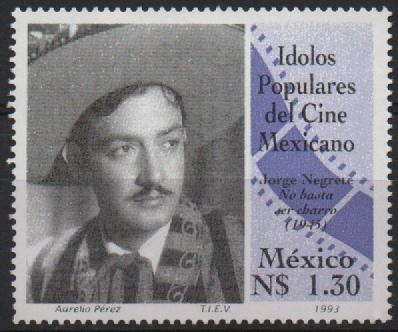 ÍDOLOS  DEL  CINE  MEXICANO.  JORGE  NEGRETE.