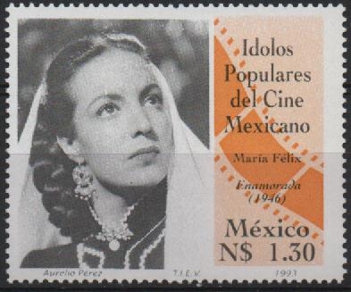 ÍDOLOS  DEL  CINE  MEXICANO.  MARÍA  FÉLIX.