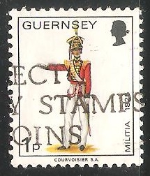 Guernsey - militia 1825