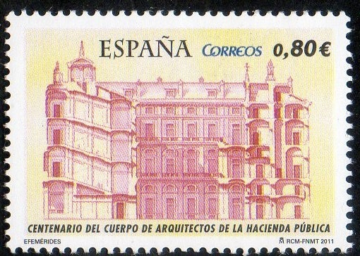 4665- Centenario del Cuerpo de Arquitectos de la Hacienda Pública.