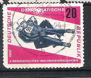 1966 The World Sledding Championship DDR