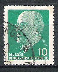 1961 Presidente Walter Ulbricht DDR