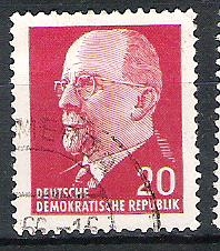 1961 Presidente Walter Ulbricht DDR