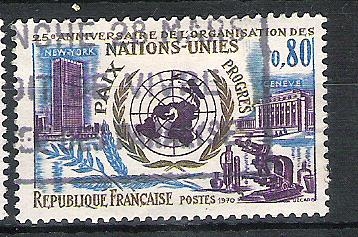 1970 The 25th Anniversary of UN./