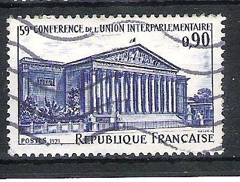 1971 The 59th Interparliamentary Union Conference, Paris./