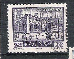 1960 Historic Polish Cities Katowice