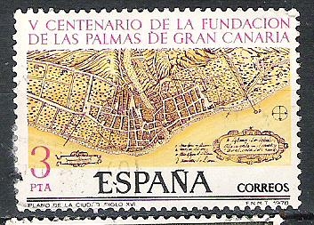 1978 V Centenario de la fundación de la ciudad de Las Palmas de Gran Canaria.