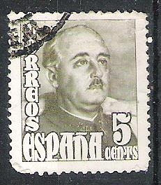 1948 Serie básica. General Franco.