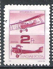 1988 Correo aéreo. Historia de la aviación nacional.