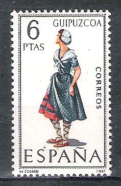 1968 Trajes típicos regionales. nº 22