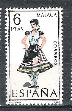 1969 Trajes típicos regionales. nº 32