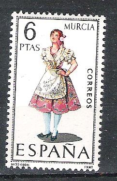 1969 Trajes típicos regionales. nº 33