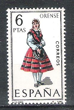 1969 Trajes típicos regionales. nº 35