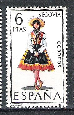 1970 Trajes típicos regionales. nº 43