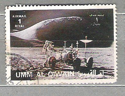 1972 Airmail - Moon Travel (Umm al Qiwain) Serie completa 1 al 16