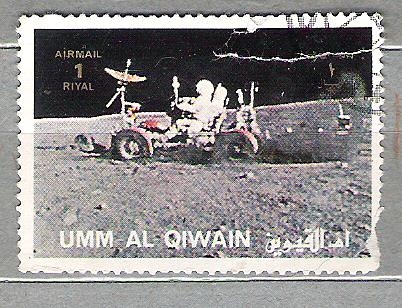 1972 Airmail - Moon Travel (Umm al Qiwain) Serie completa 1 al 16