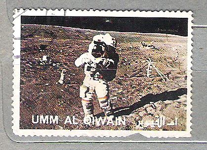 1972 Airmail - Moon Travel (Umm al Qiwain) Serie completa 1 al 16