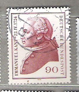  1974 CCL Aniversario del nacimiento de Immanuel Kant, 1724-1804