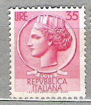 1953 Italia - Syracusean Coin