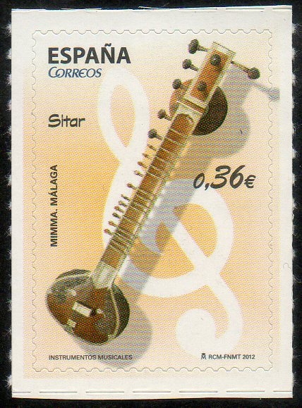 4713 - Instrumentos Musicales. Sitar.