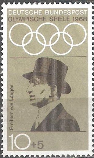 Juegos olimpicos de verano en Mexico 1968(Freiherr von Langen).