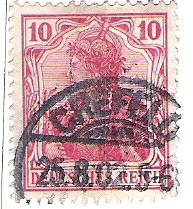 1900 Germania. Inscripción 