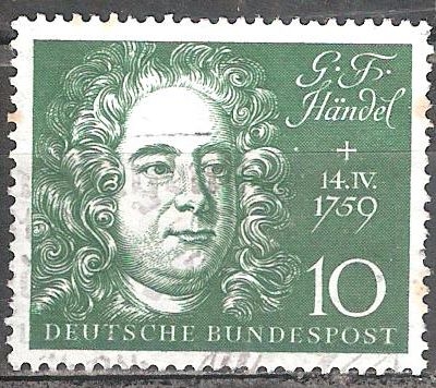 Inauguración de la Sala Beethoven en Bonn.Georg Friedrich Händel (1685-1759)compositor alemán.