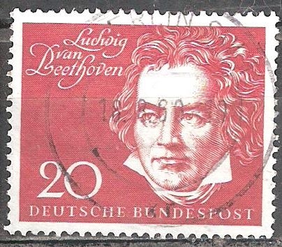 Inauguración de la Sala Beethoven en Bonn.Ludwig van Beethoven (1770-1827)compositor alemán.