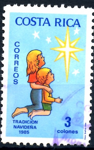 COSTA RICA_SCOTT 338A.01 NAVIDAD. $0,25