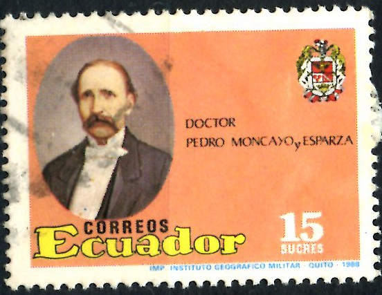 ECUADOR_SCOTT 1159 DOCTOR PEDRO MONCAYO Y ESPARZA. $0,20