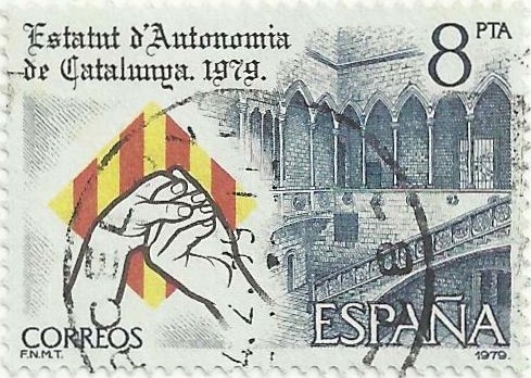 (277) PROCLAMACIÓN DEL ESTATUT DE CATALUNYA. PALAU DE LA GENERALITAT. EDIFIL 2546