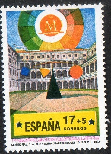 3230-  Madrid Capital Europa de la Cultura 1992. Museo Nacional Centro de Arte Reina Sofía.