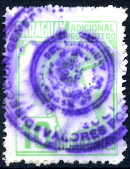 PARAGUAY_STW 3.02 ADICIONAL PRO-CARTERO. $0,20